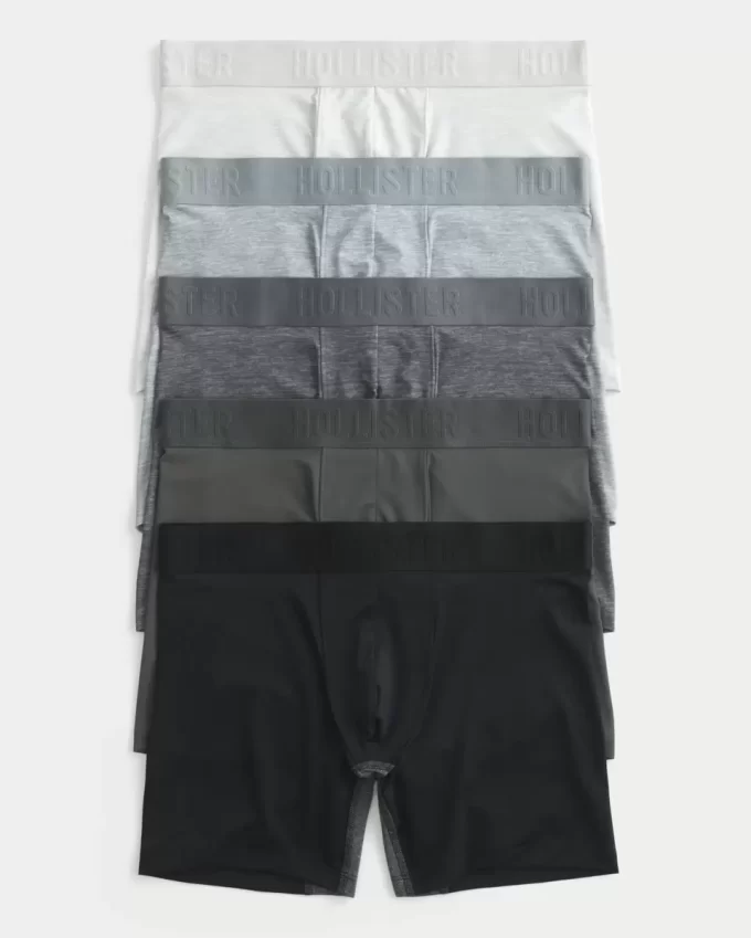 Longer-Length Cooling Boxer Brief 5-Pack