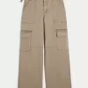 Low-Rise Baggy Cargo Pants