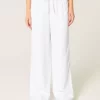 Low-Rise Baggy Pull-On Pants