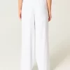 Low-Rise Baggy Pull-On Pants