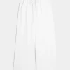 Low-Rise Baggy Pull-On Pants