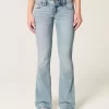 Low-Rise Bootcut Jeans