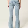 Low-Rise Bootcut Jeans