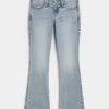 Low-Rise Bootcut Jeans