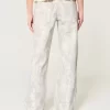 Low-Rise Camo Baggy Jeans