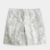 Low-Rise Camo Baggy Jort