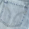 Low-Rise Denim Mini Skort