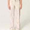 Low-Rise Doe Print Baggy Jeans