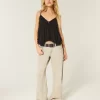Low-Rise Light Wash Baggy Jeans