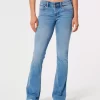 Low-Rise Medium Wash Boot Jeans