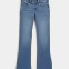 Low-Rise Medium Wash Boot Jeans