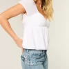 Low-Rise Medium Wash Butterfly Graphic Baggy Jeans