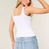 Low-Rise Medium Wash Floral Embroidery Baggy Jeans