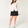 Low-Rise Ponte A-Line Mini Skort