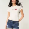 Low-Rise Ripped Dark Wash Denim Shortie Shorts