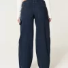 Low-Rise Tapered Baggy Carpenter Pants