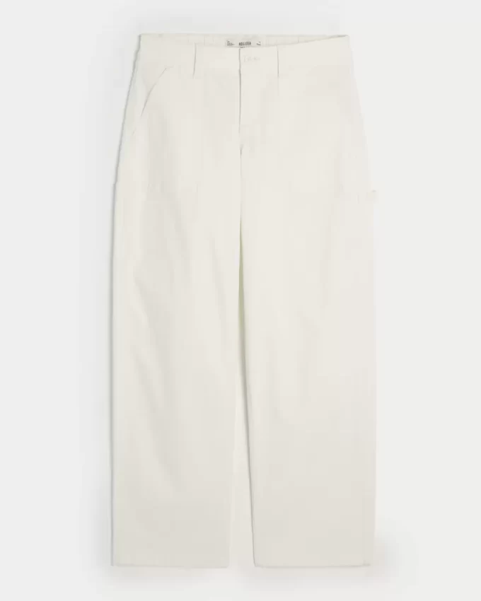 Low-Rise Tapered Baggy Carpenter Pants