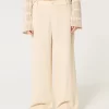 Low-Rise Wide-Leg Pants