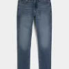 Medium Wash Athletic Skinny Jeans