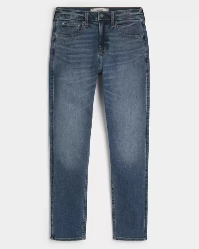Medium Wash Athletic Skinny Jeans