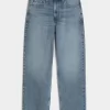 Medium Wash Baggy Jeans