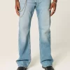 Medium Wash Relaxed Bootcut Jeans