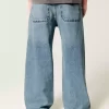 Medium Wash Super Baggy Jeans