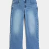 Medium Wash Super Baggy Jeans