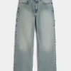 Medium Wash Super Baggy Painter Jeans