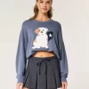 Mid-Rise Pleated Mini Skort
