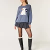 Mid-Rise Pleated Mini Skort