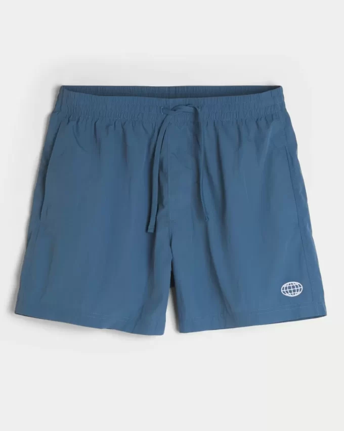 Mid-Thigh Baggy Soccer Shorts