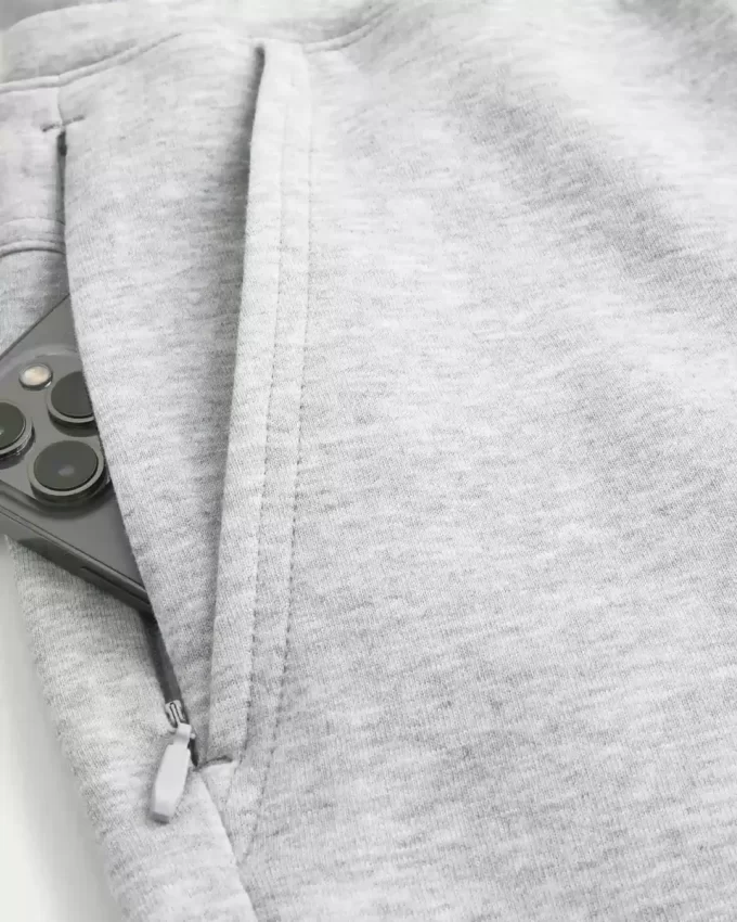 Mid-Thigh Cooling Fleece Shorts