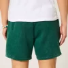 Mid-Thigh Graphic Loose Fleece Shorts