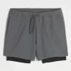 Mid-Thigh Hybrid Active Shorts
