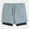 Mid-Thigh Hybrid Active Shorts