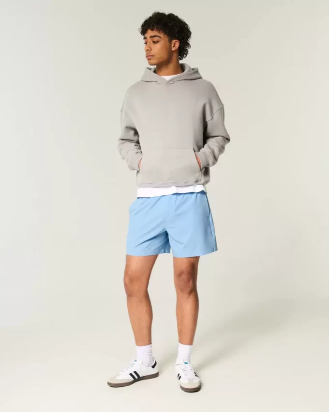 Mid-Thigh Hybrid Active Shorts