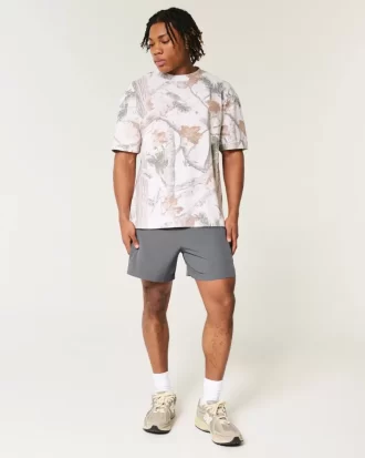 Mid-Thigh Hybrid Active Shorts