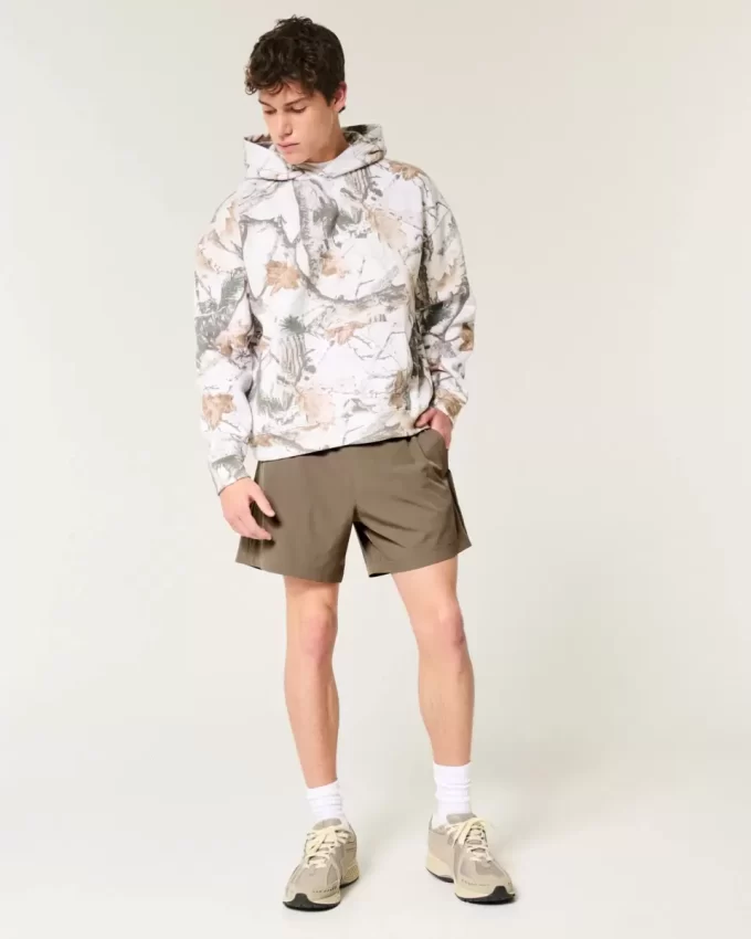 Mid-Thigh Hybrid Active Shorts