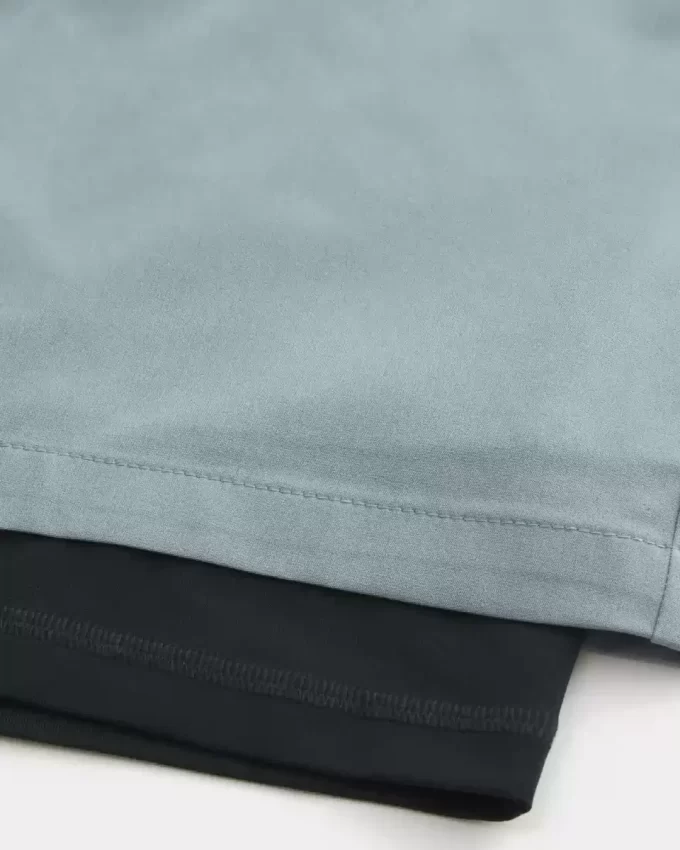 Mid-Thigh Hybrid Active Shorts