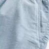 Mid-Thigh Linen-Blend Pull-On Shorts