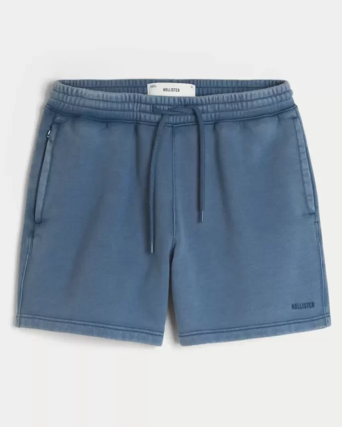 Mid-Thigh Loose Fleece Shorts Mid-Thigh Loose Fleece Shorts