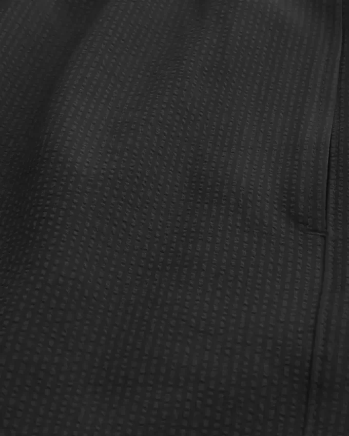 Mid-Thigh Seersucker Volley Swim Shorts