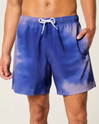 Mid-Thigh Volley Swim Trunks