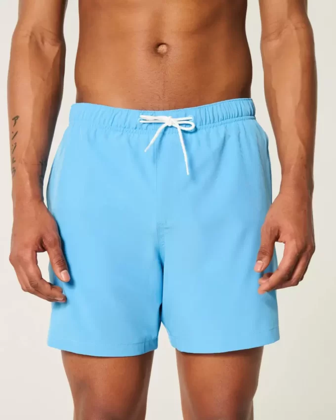 Mid-Thigh Volley Swim Trunks