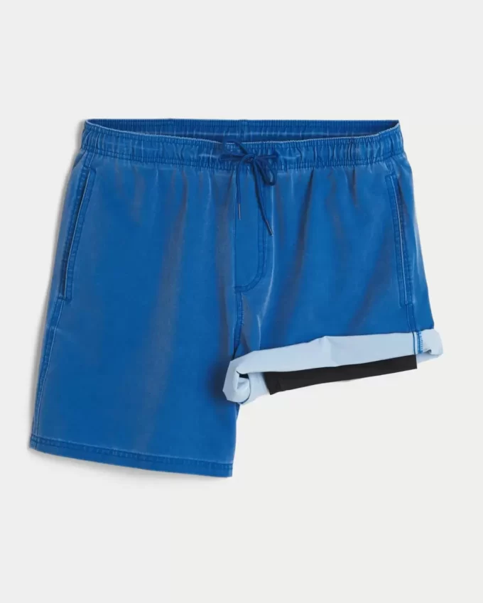 Mid-Thigh Volley Swim Trunks