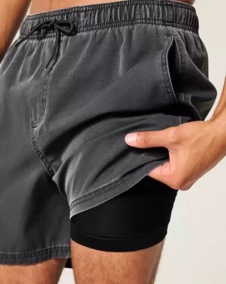 Mid-Thigh Volley Swim Trunks