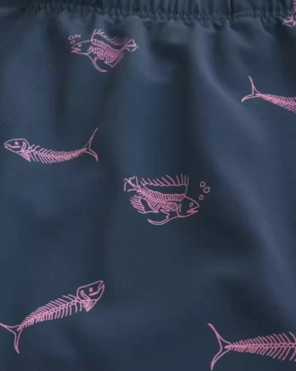 Mid-Thigh Volley Swim Trunks