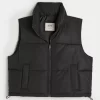 Mini Zip-Up Puffer Vest