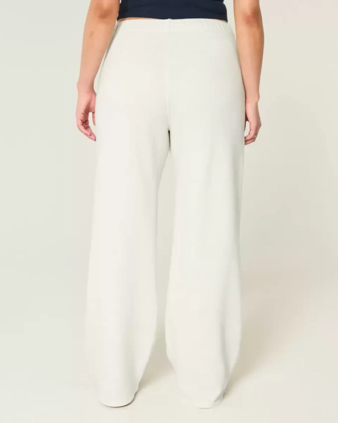 New York Graphic Wide-Leg Sweatpants